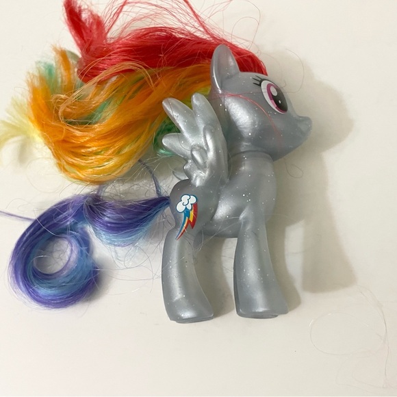 My Little Pony Rainbow Dash Pearlized Figure MLP Toy - Picture 11 of 13